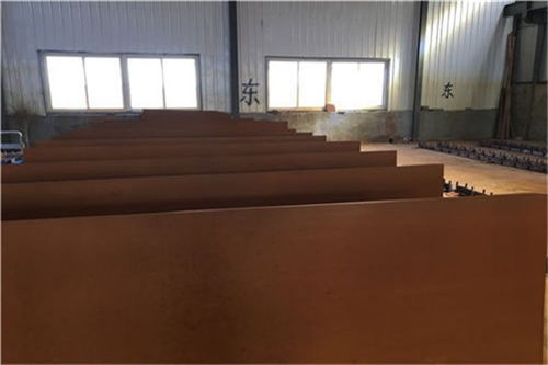 spa h耐候钢板案例 双辽景观锈蚀耐候板制作厂家